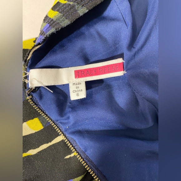 Tracy Reese Modern Camo Dress size 6 - Picture 10 of 12